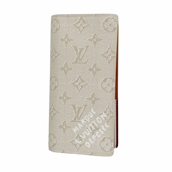 Louis Vuitton Monogram Heritage Portefeuille Brazza Long Wallet M15156 Beige ... - Picture 1 of 6